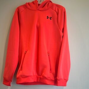 Under Armour Boys Vibrant Red Hoodie